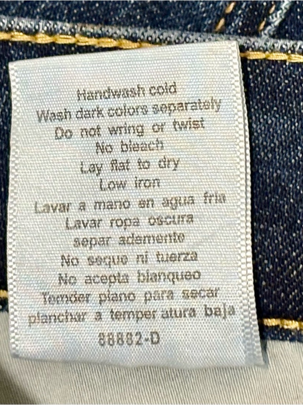 JUDY BLUE Los Angeles Flare Fit High Rise Dark Wash Stretch Jeans 14W Plus Retro - Picture 16 of 16